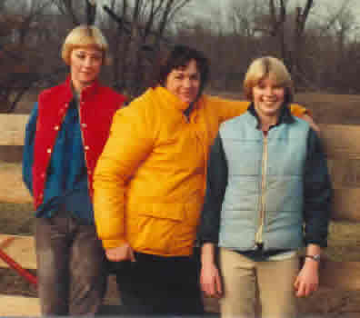 Robin, Kathy and Beth Bunn