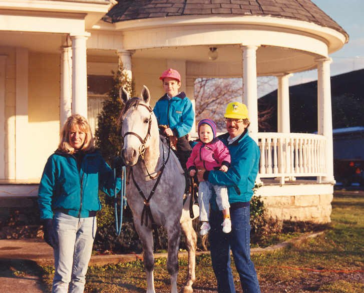 The Sutton Family (Corky, Sean, Jamie and Edwin) - 1990